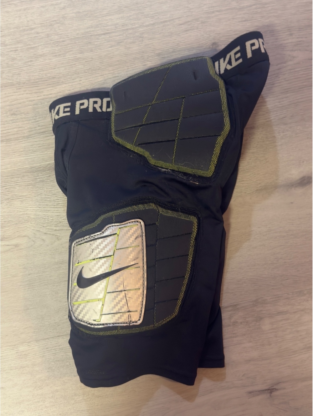 Nike Kid's Pro Combat Padded Compression Shorts Black Medium